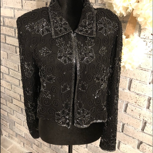 PAPELL BOUTIQUE Evening  🌹 Sequins Jacket - Picture 2 of 8